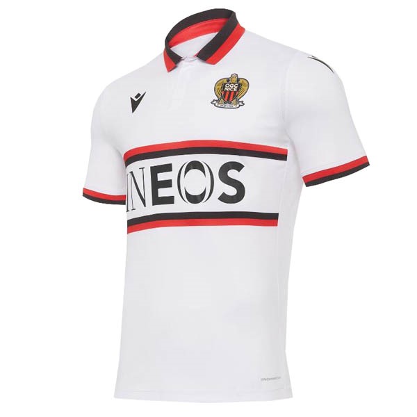 Tailandia Camiseta Nice Segunda equipo 2020-21 Blanco